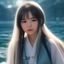 言情小说资深编辑苏晴川头像，年轻女性，浅色背景，专业感